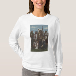 Camiseta Indios del noroeste - Buffalo Bill, sentada Bull