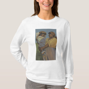 Camiseta Indios del noroeste - mujer india