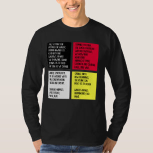 Camiseta Indios indígenas nativos con palabras de medicina
