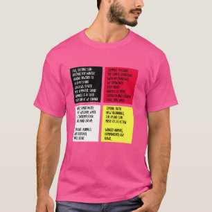Camiseta Indios indígenas nativos con palabras de medicina