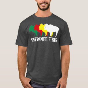 Camiseta Indios nativos estadounidenses de la tribu Shawnee