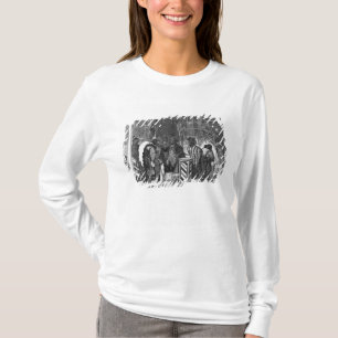 Camiseta Indios que negocian en una ciudad de la frontera