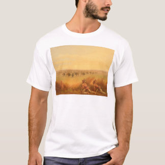 Camiseta Indios que se arrastran para arriba en una manada