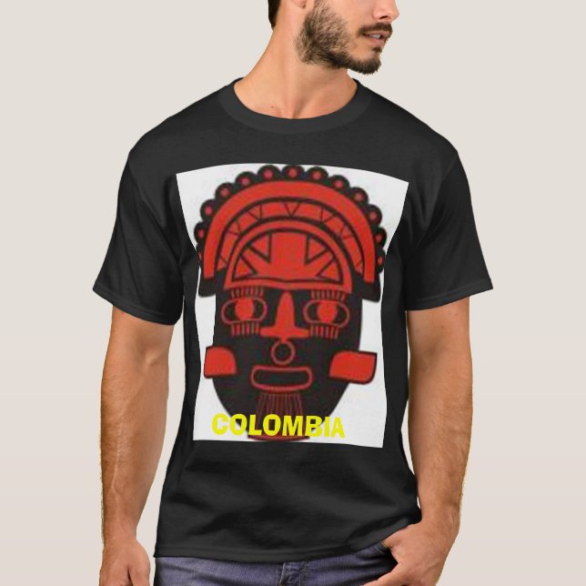Camiseta indiotayrona, COLOMBIA (Anverso)