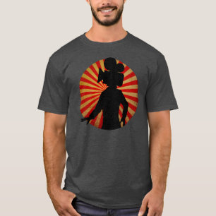 Camiseta Indique al hombre de la cabeza de cámara, camiset