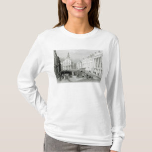 Camiseta Indique la calle, Boston, grabada por S.Lacey
