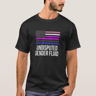 Camiseta Indiscutible Sexo Fluido Lgbtq Orgullo No Binario 