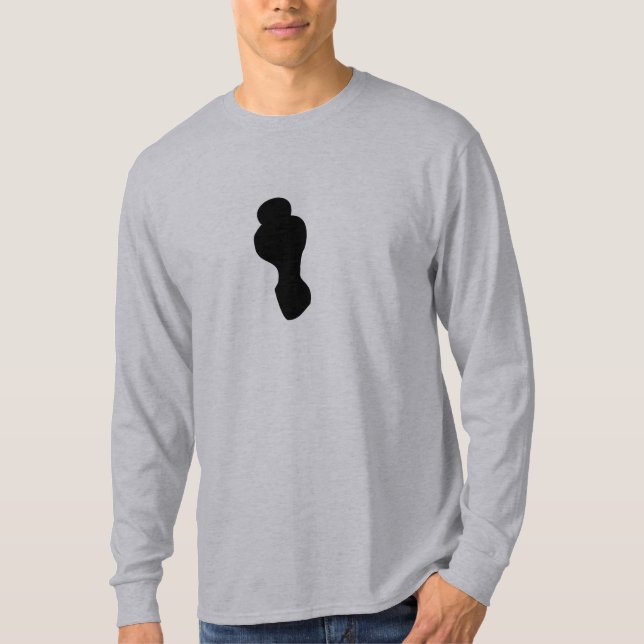 Camiseta Individuo de Foosball (negro) (Anverso)