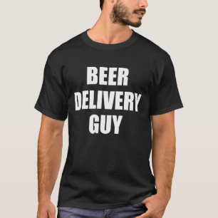 Camiseta Individuo de la entrega de la cerveza