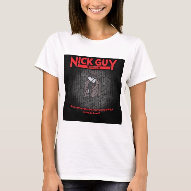 Camiseta Individuo de Nick, detective privado (Anverso)