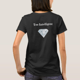 Camiseta Individuo destinatario de diamante moderno