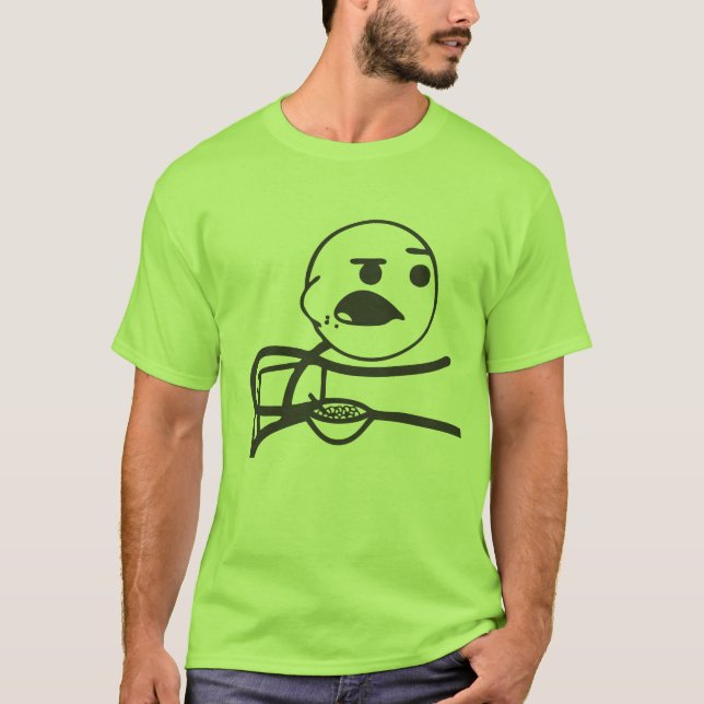 Camiseta Individuo Meme del cereal (Anverso)