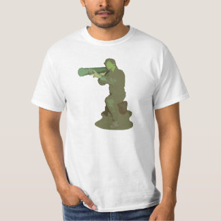 Camiseta Individuo plástico del ejército