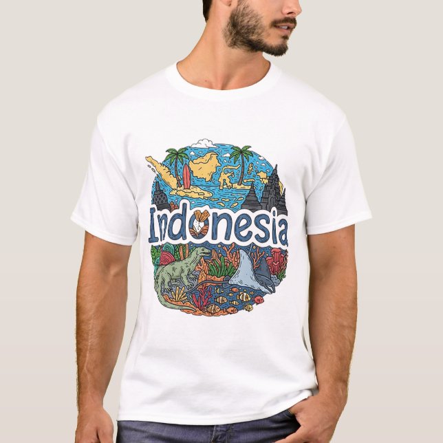 CAMISETA INDONESIA (Anverso)