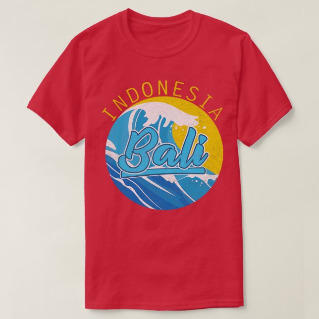 Camiseta Indonesia Bali (Diseño del anverso)