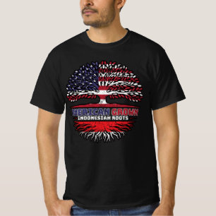 Camiseta Indonesia Indonesia Indonesia Estados Unidos de Am