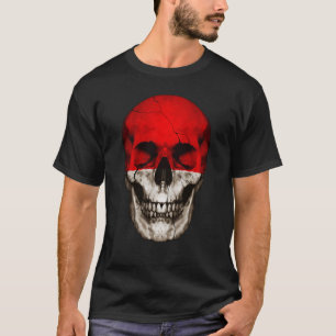 Camiseta Indonesia: La bandera de Indonesia se desmorona po