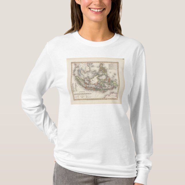 Camiseta Indonesia, Malasia (Anverso)