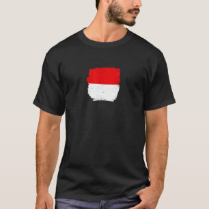Camiseta Indonesia Orgullosa bandera indonesia 2