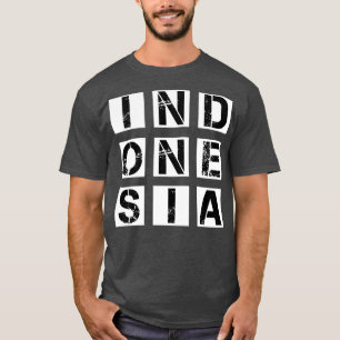 Camiseta Indonesia retro