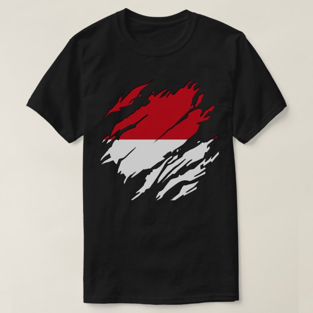 Camiseta Indonesia siempre (Diseño del anverso)