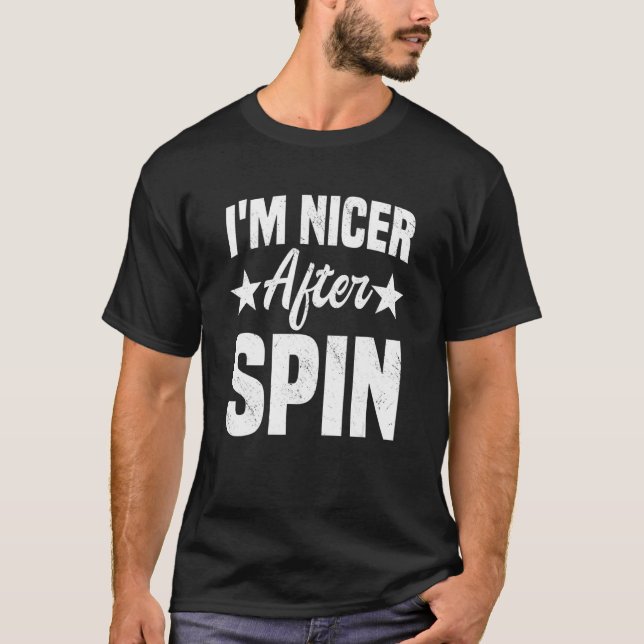 Camiseta Indoor Cycling Instructor Stationary Bike Nicer Af (Anverso)