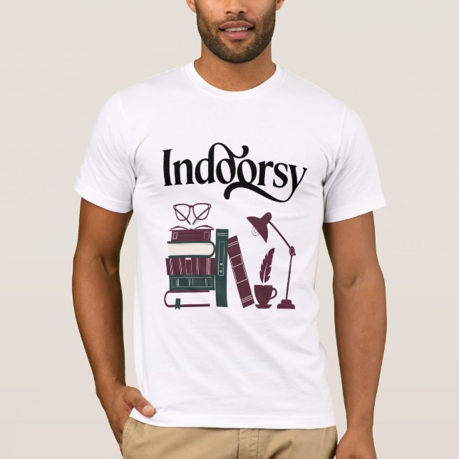 Camiseta Indoorsy x Literatura (Anverso)