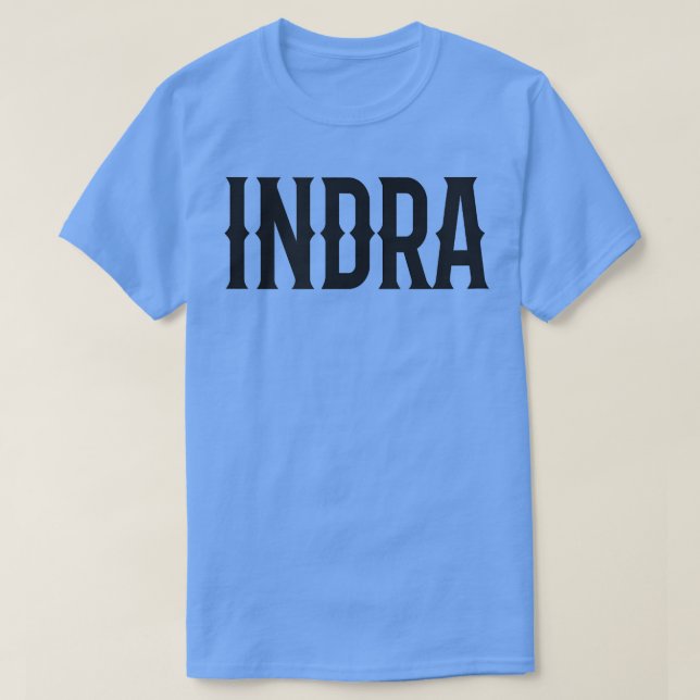 Camiseta Indra Costume  (Diseño del anverso)