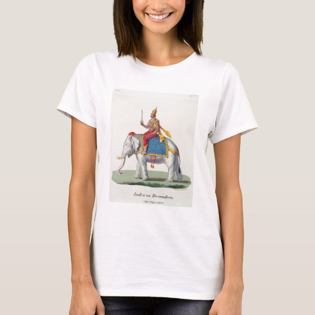 Camiseta Indra or Devendra, from 'L'Inde francaise...', eng (Anverso)