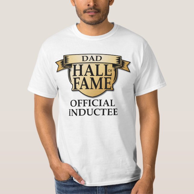 Camiseta Inducto oficial del Salón de la Fama de Papá (Anverso)