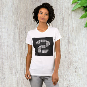 Camiseta Industrial Chrome Número 2 Bold Metálico