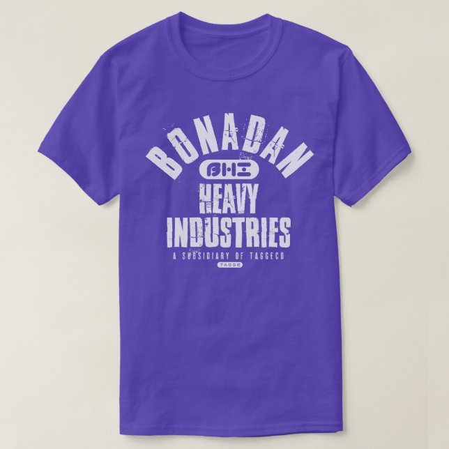 Camiseta Industrias Pesadas Bonadan (Diseño del anverso)