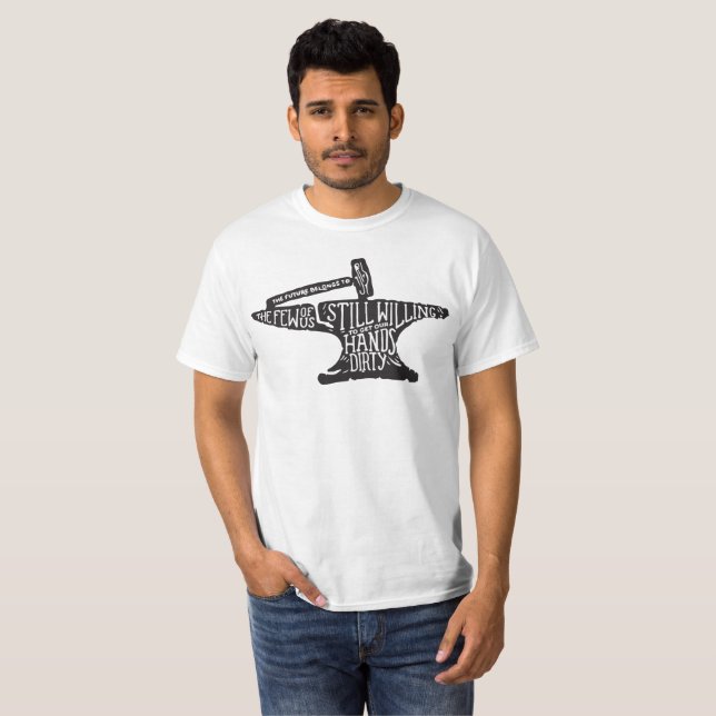 Camiseta Industrias siderúrgicas el derecho "el pocos " (Anverso completo)