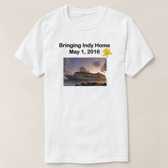 Camiseta Indy 050116 (Diseño del anverso)