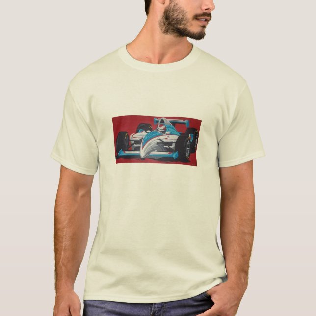 camiseta indy de las carreras de coches (Anverso)