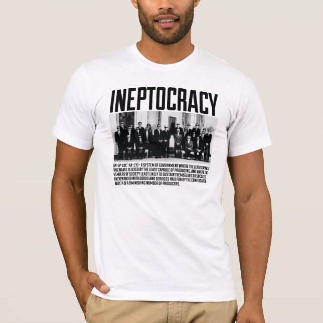 Camiseta Ineptocracy - equipo (Anverso)