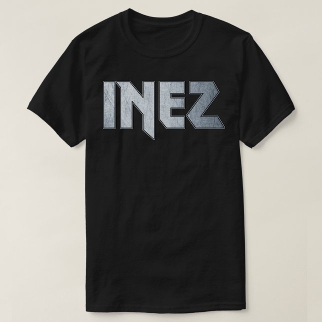 Camiseta Inez metalizado fuerte (Diseño del anverso)