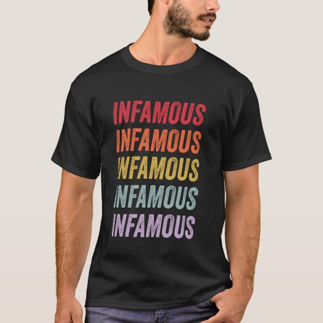 Camiseta Infame (Anverso)