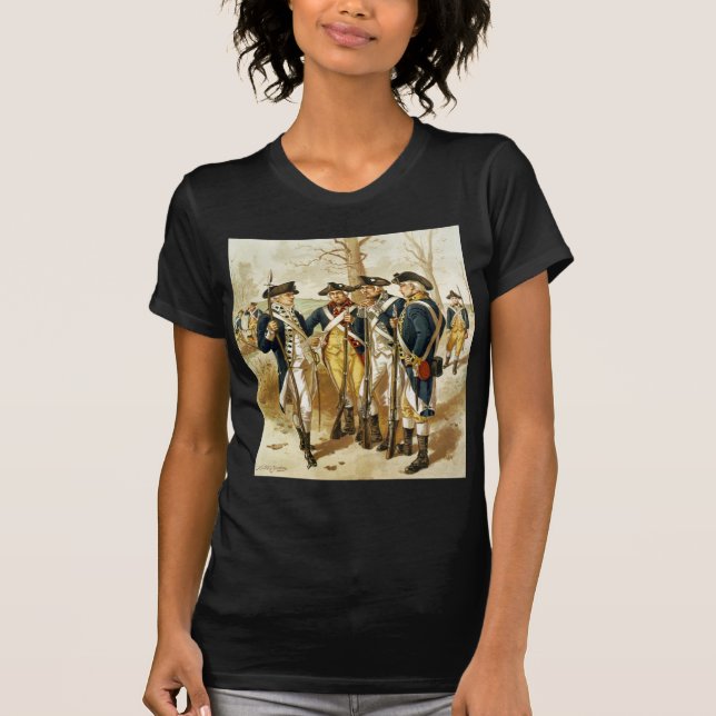 Camiseta Infantería continental (Anverso)