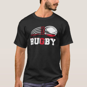Camiseta Infantería deportiva deportiva deportiva de rugby 