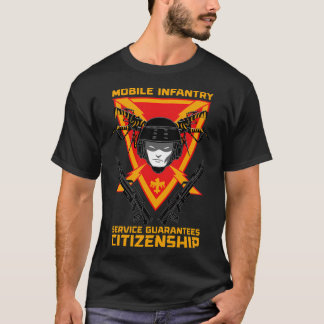 Camiseta Infantería Móvil - El Servicio Garantiza la Ciudad