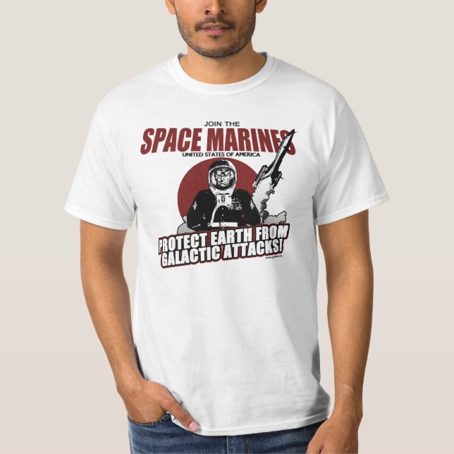 Camiseta Infantes de marina del espacio (Anverso)