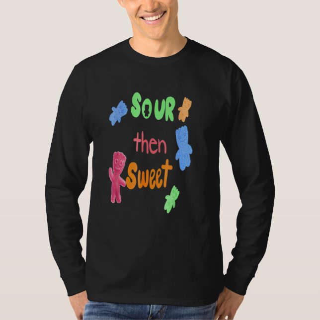 Camiseta Infantes De Parche De Dulces Y Dulces. (Anverso)