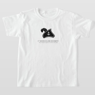 Camiseta infantil — 1.er Regimiento de Rhode Islan