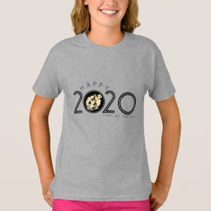 Camiseta infantil 2020 de la Rata China Feliz Año 