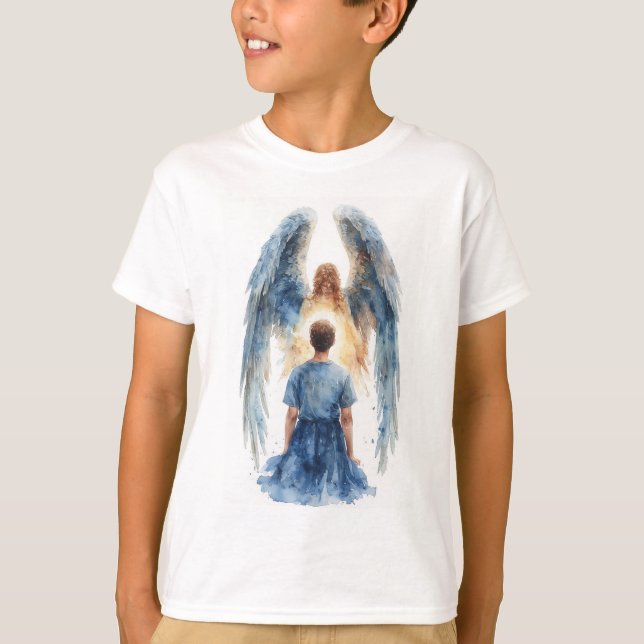 Camiseta infantil Ángel de la Guarda (Anverso)