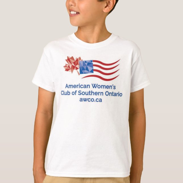 Camiseta infantil AWCO (Anverso)