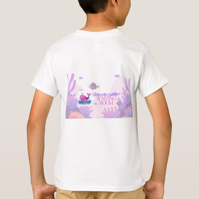 Camiseta infantil B3lly of th3 Whal3 (Reverso)