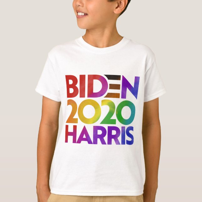 Camiseta infantil Biden Harris 2020 (Anverso)