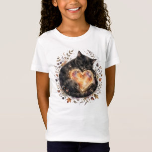 Camiseta infantil Black Cat Girls